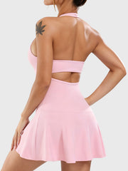 Yeoreo Nacyie Open Back Halter Tennis Dress