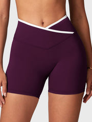 Yeoreo Alberta Contrast Trim Shorts