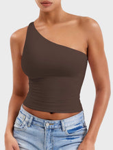 Yeoreo Fanciy One Shoulder Tank Top