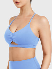Yeoreo Chilene Criss Cross Back Sports Bra