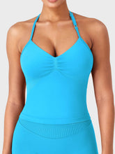 Yeoreo Eiliney SoftHue Halter Tank - Caneel Bay