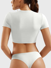 Yeoreo Colin Short Sleeves Crop Top
