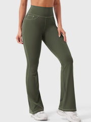 Yeoreo Bernicy CoreFlex Faux Denim Flared Leggings
