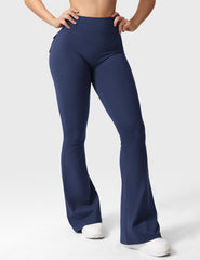 Yeoreo Brittany Flared Leggings with Pockets
