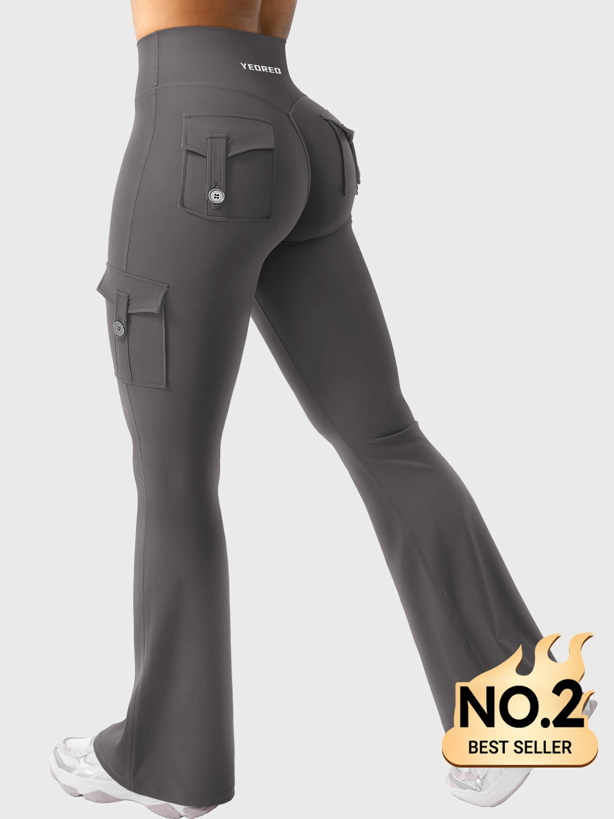 Yeoreo Hedda 32" CoreFlex Flared Leggings