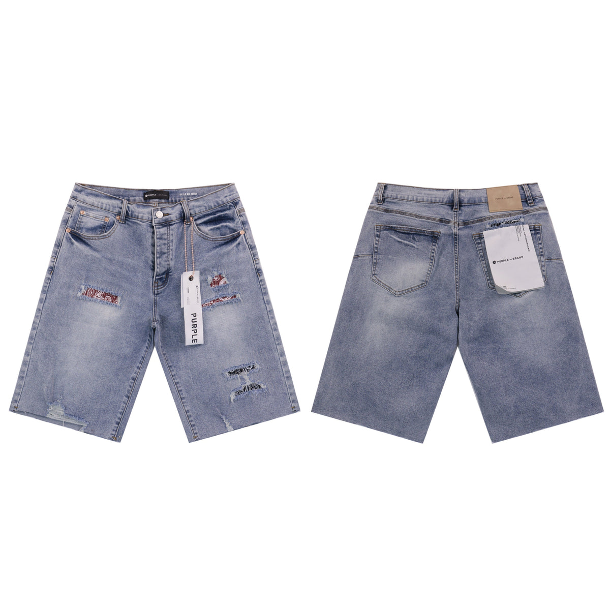 Purple Brand Denim Shorts