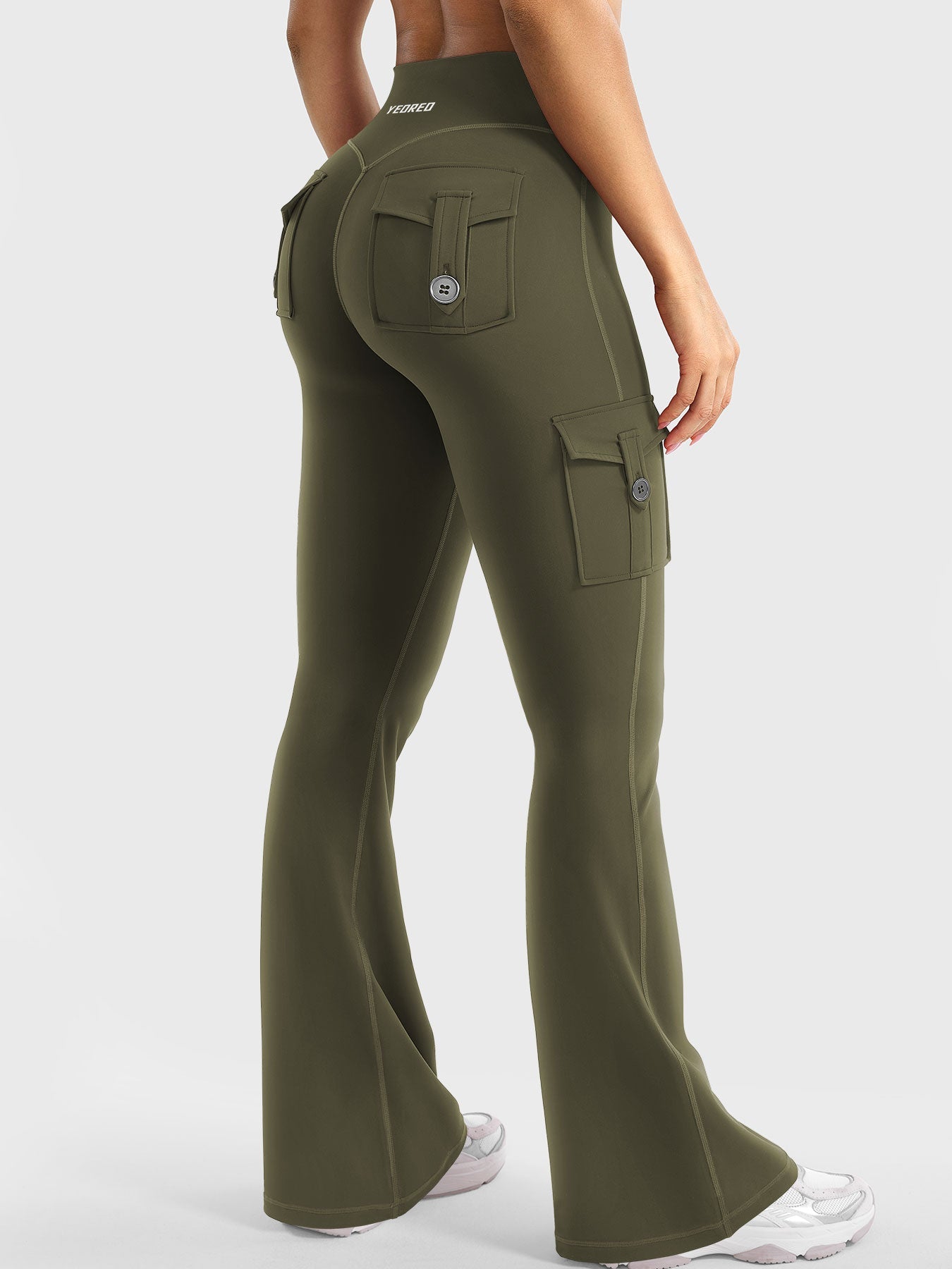 Yeoreo Hedda 34" CoreFlex Flared Leggings