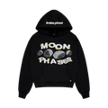 Broken Planet Hoodie Moon Phases Midnight Black