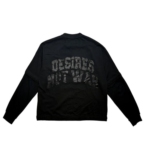 Bottega Desires War L/S Tee Black
