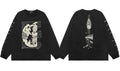 Enfants Riches Déprimés "E.R.D" Classical Art Collage Long-Sleeve - Black