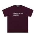 Enfants Riches Déprimés Classic Logo T-Shirt - Burgundy
