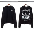 Enfants Riches Déprimés Small Chest Logo & Back "Wasted Tears" Long-Sleeve   - Black