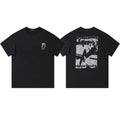 Enfants Riches Déprimés Small Chest Logo & Back Group Graphic T-Shirt - Black