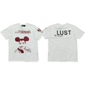Enfants Riches Déprimés Mouse Ears Portrait & "Lust" T-Shirt - White