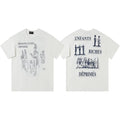 Enfants Riches Déprimés Figure Illustration & Back Branding T-Shirt - White