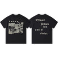 Enfants Riches Déprimés "Enfants" Photo Collage & Back Typography T-Shirt - Black