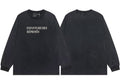 Enfants Riches Déprimés Classic Brand Logo Long-Sleeve  - Washed Black