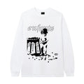 Enfants Riches Déprimés Crown Child Portrait Long-Sleeve - White