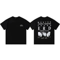 Enfants Riches Déprimés Small Chest Logo & Back "Wasted Tears" T-Shirt - Black