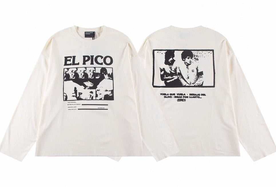 Enfants Riches Déprimés "El Pico" Film Still Long-Sleeve - Cream