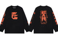 Enfants Riches Déprimés "ERD" Padlock Graphic Long-Sleeve - Black