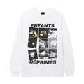 Enfants Riches Déprimés Multi-Panel Photo Grid Long-Sleeve - White