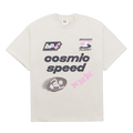 BROKEN PLANET MARKET 'COSMIC SPEED' TEE (BONE)