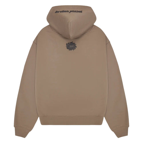 Broken Planet Market Off The Grid Hoodie Cinder Brown
