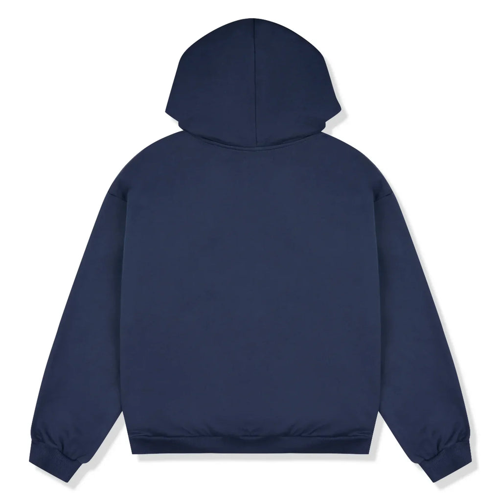 Broken Planet Market Deep Navy Zip Up Hoodie
