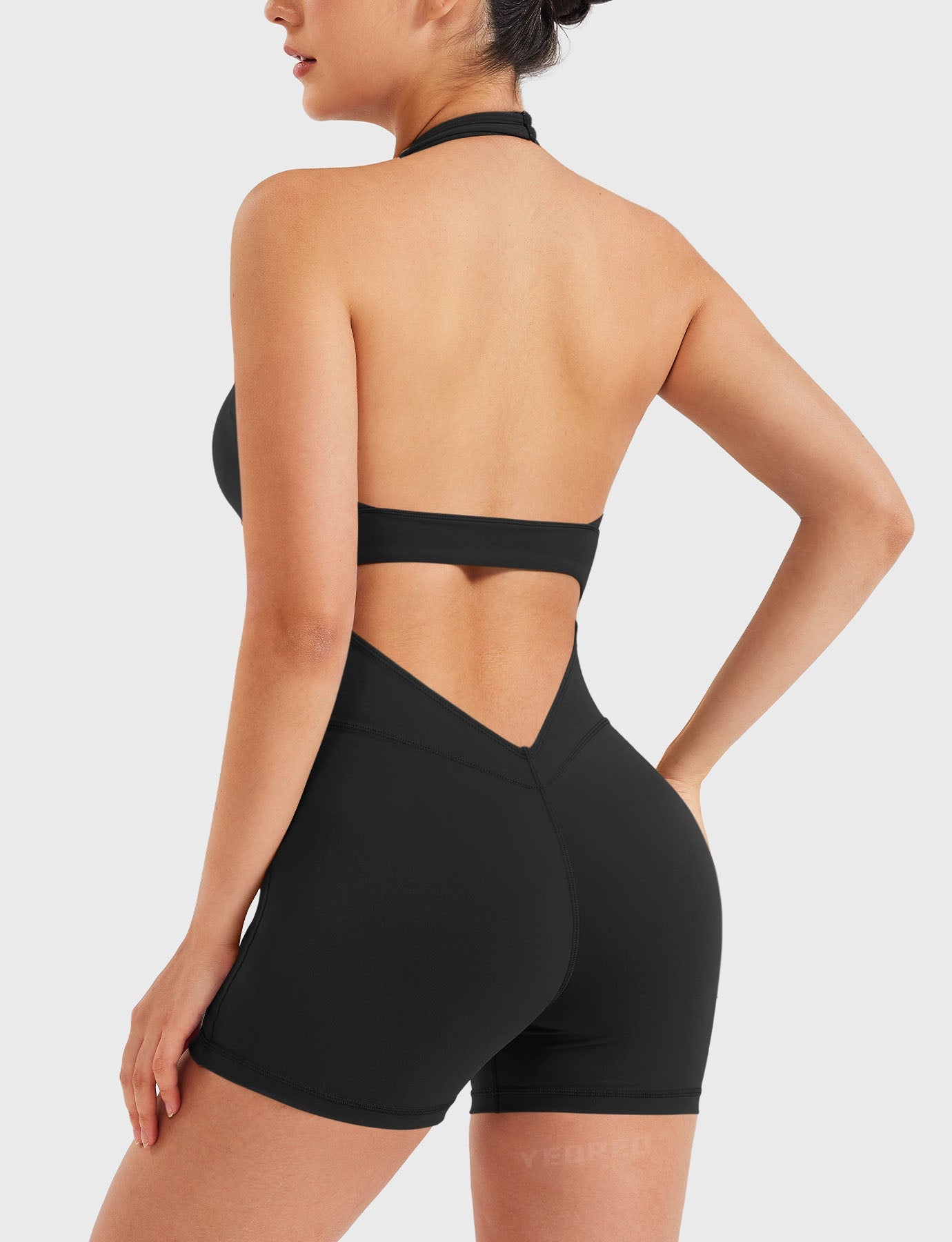 Yeoreo Joceline Backless Halter Romper