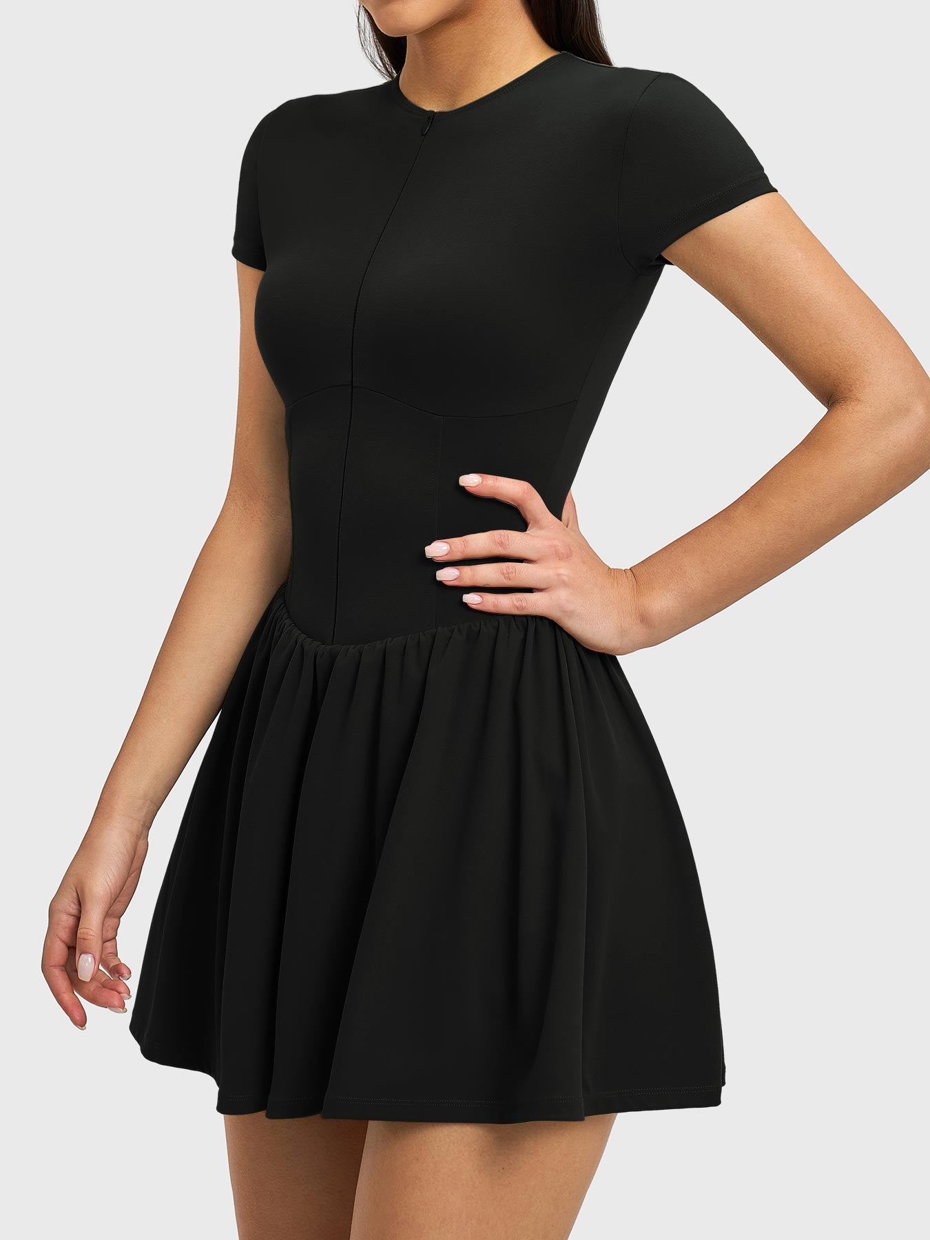 Yeoreo Elva Zip Front Tennis Dress