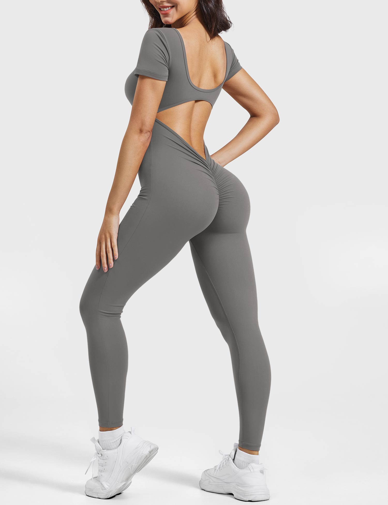 Yeoreo Lizvette Short Sleeves Jumpsuit