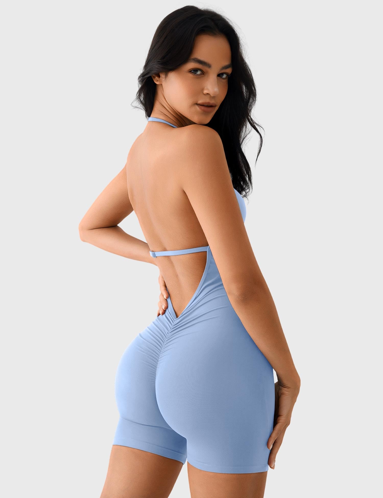 Yeoreo Taylor V Neck Backless Romper