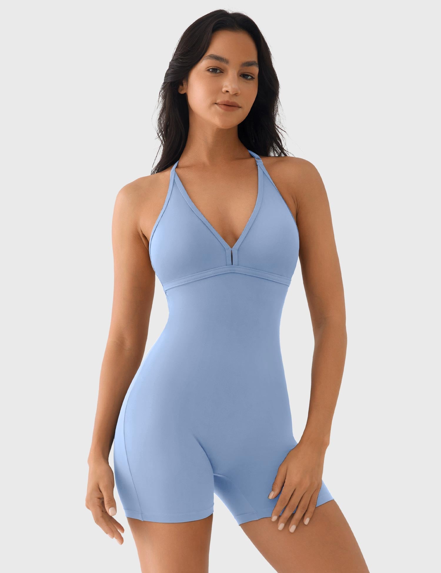 Yeoreo Taylor V Neck Backless Romper