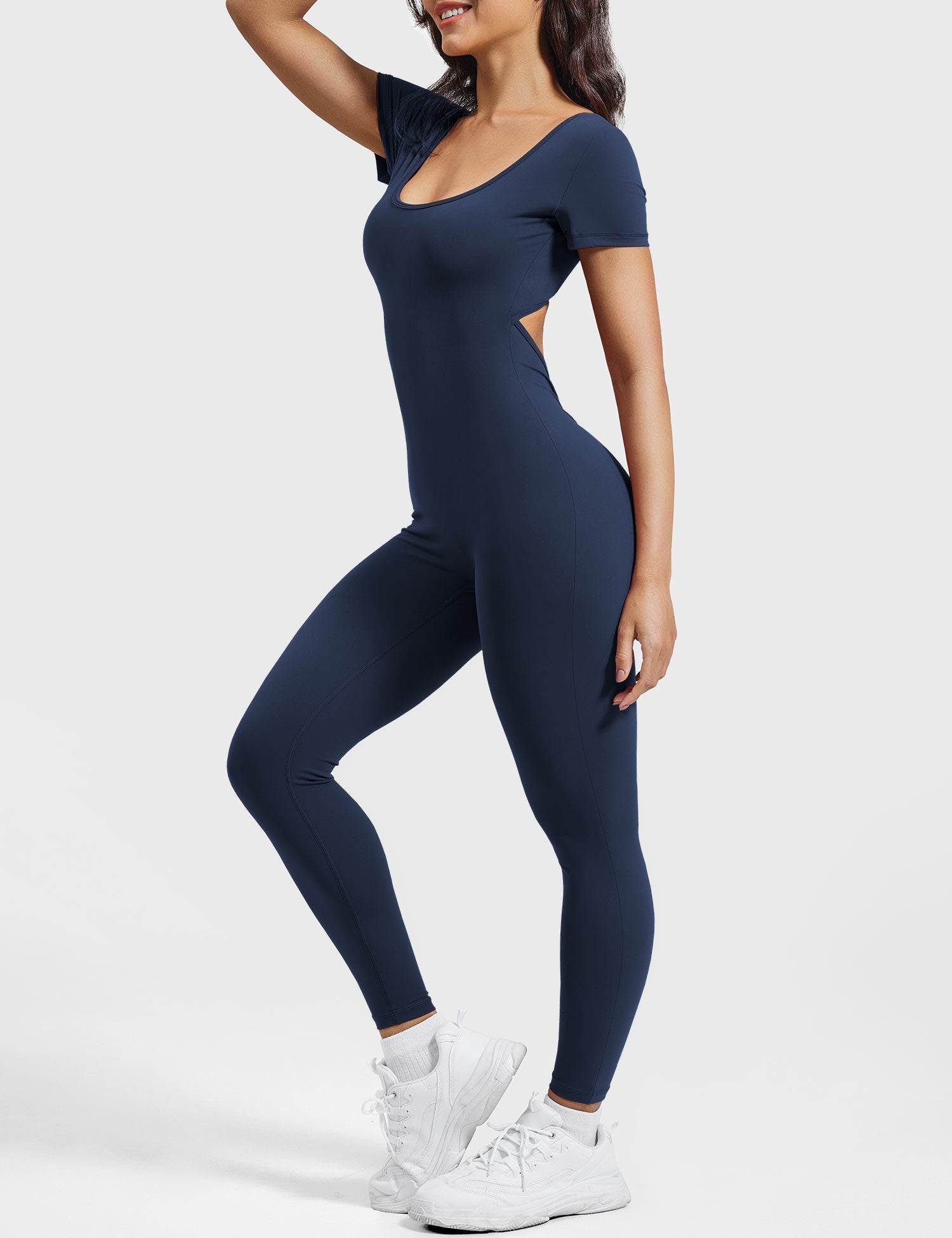 Yeoreo Lizvette Short Sleeves Jumpsuit