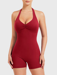 Yeoreo Joceline Backless Halter Romper