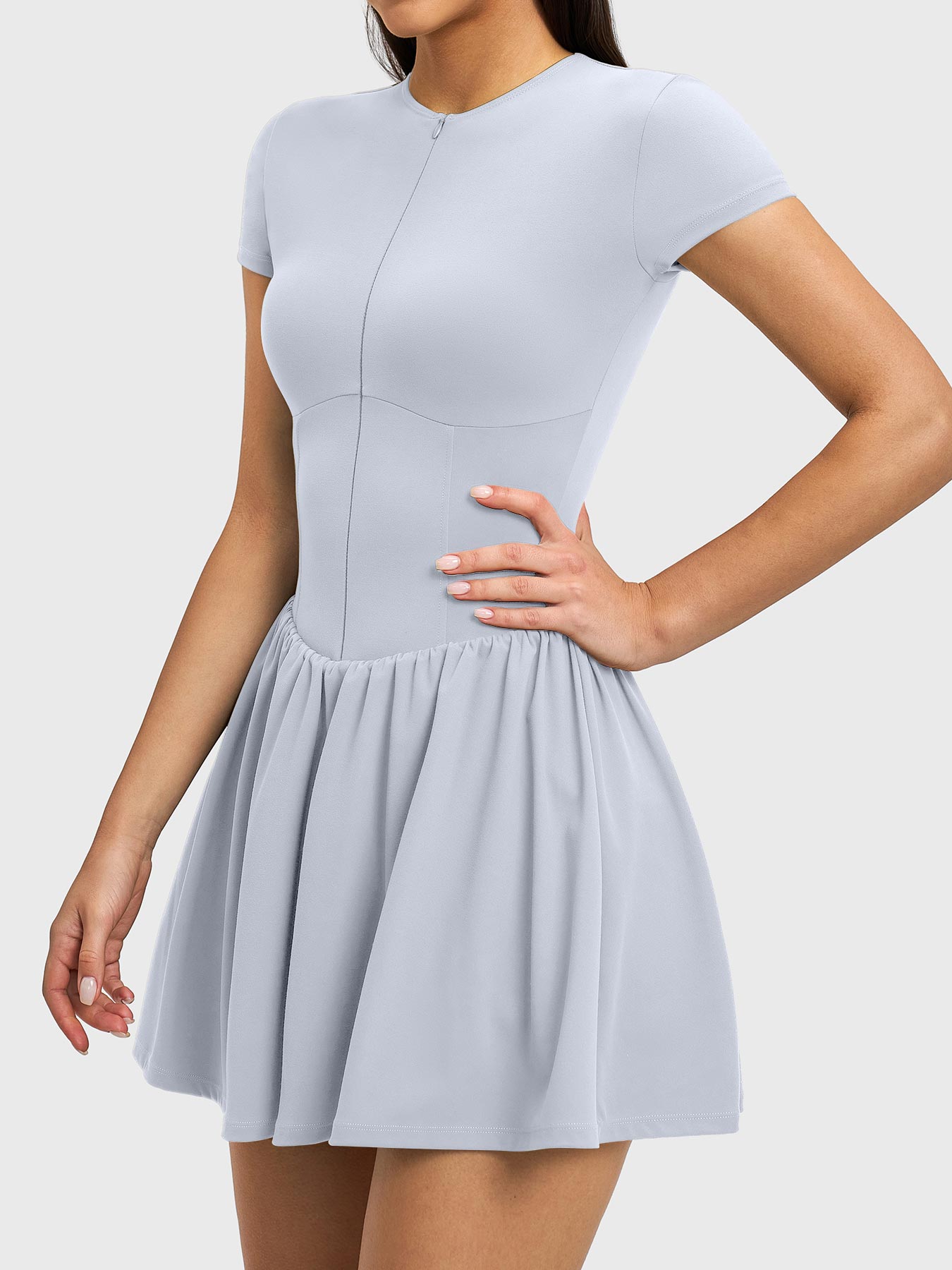 Yeoreo Elva Zip Front Tennis Dress