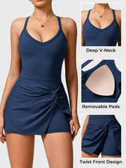 Yeoreo Daisey Twist Front Tennis Dress