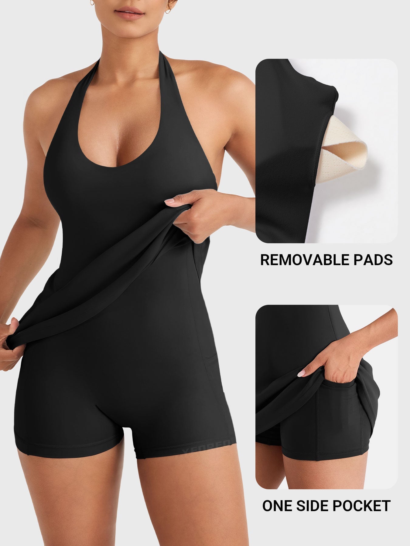 Yeoreo Vaeary Halter Tennis Dress
