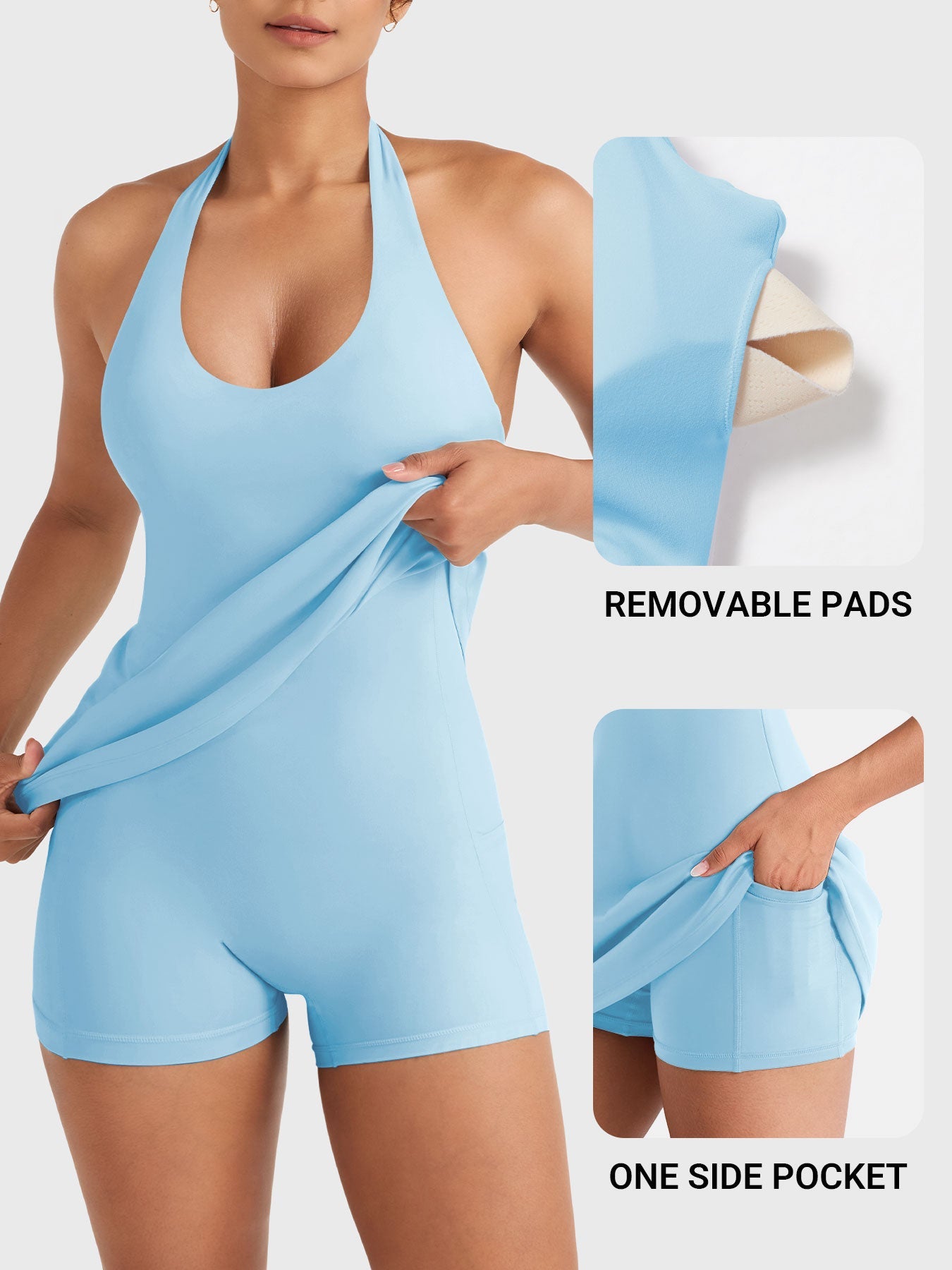 Yeoreo Vaeary Halter Tennis Dress