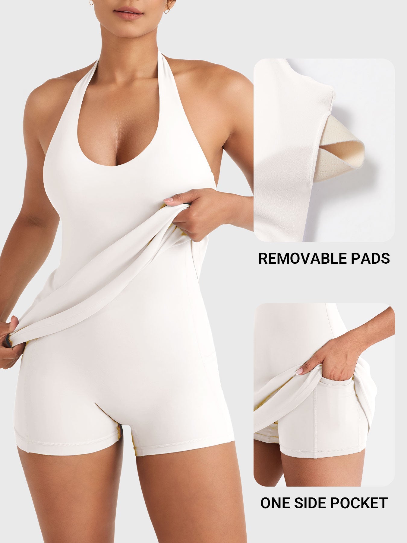 Yeoreo Vaeary Halter Tennis Dress