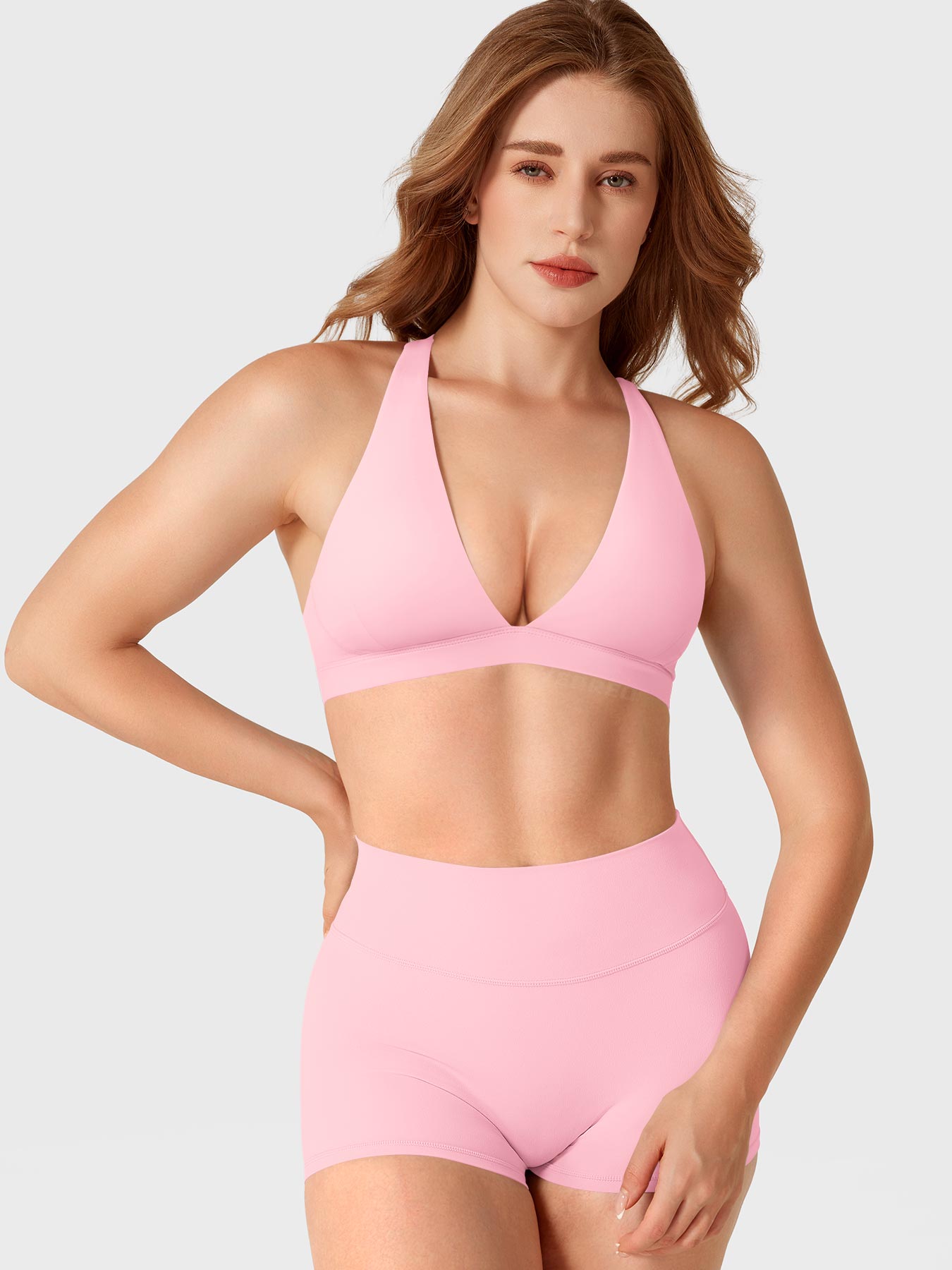 Yeoreo Wafiya Deep V Neck Sports Bra