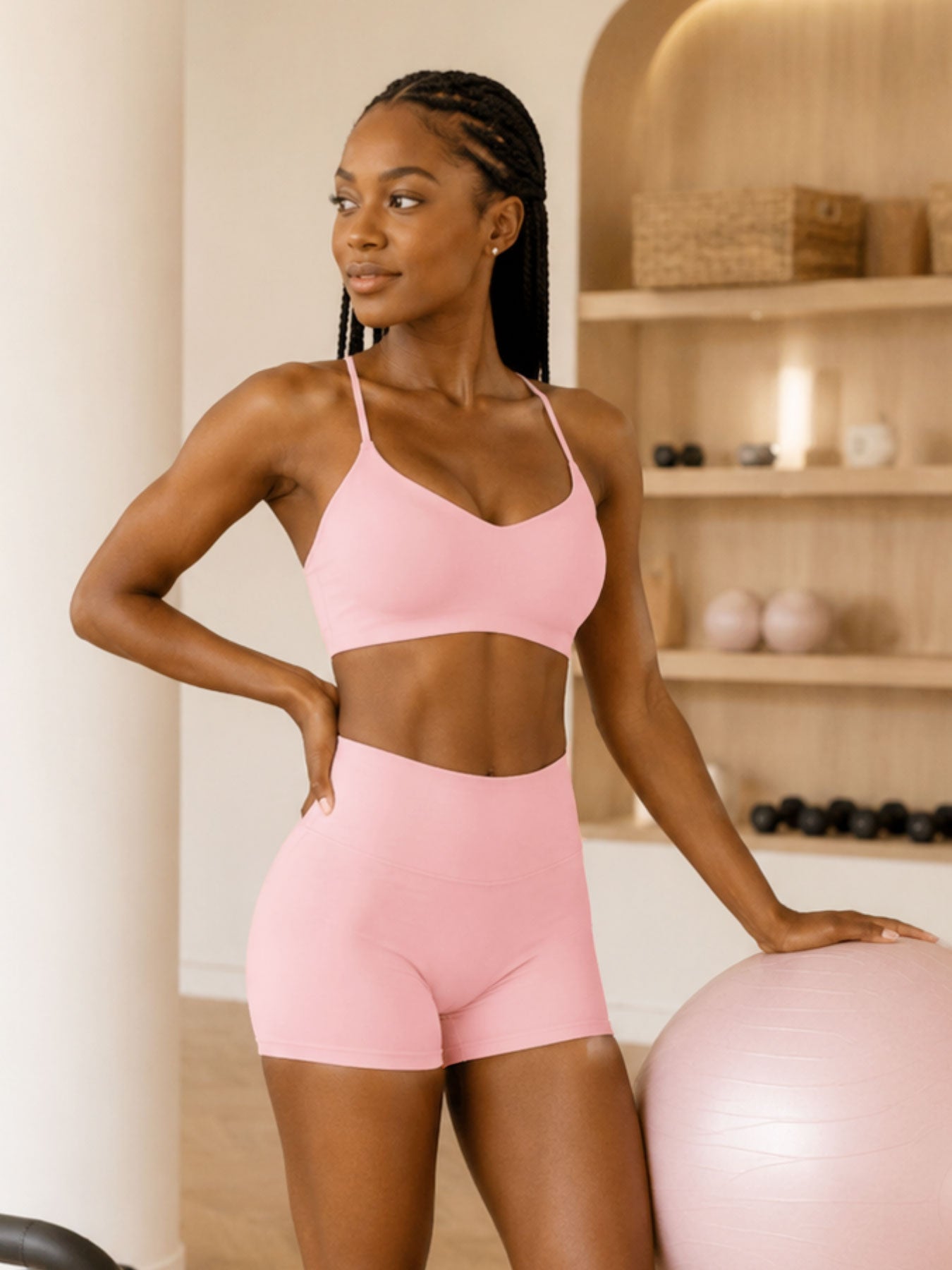 Yeoreo Wawiay Twist Back Sports Bra