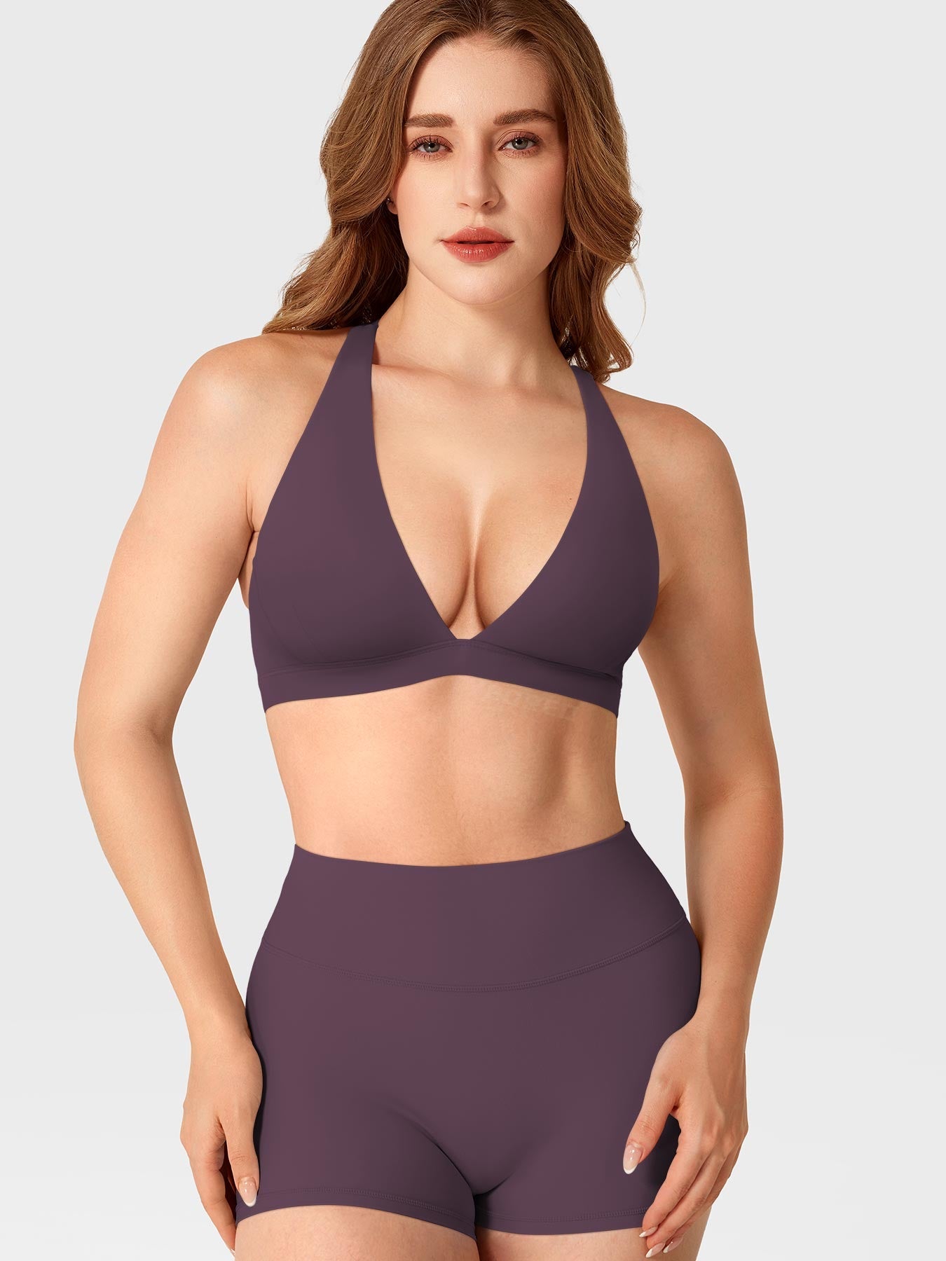 Yeoreo Wafiya Deep V Neck Sports Bra