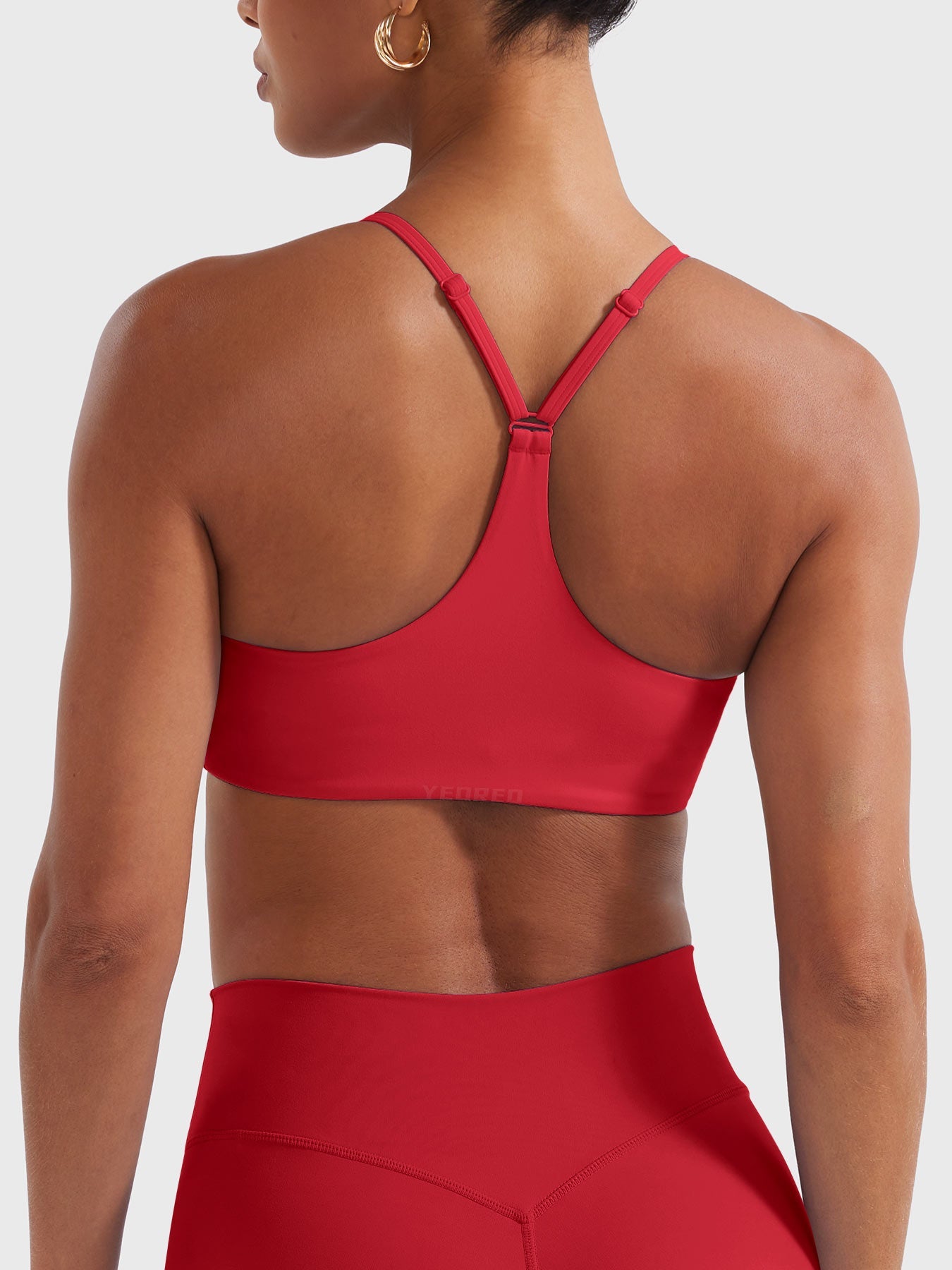 Yeoreo Paisely Y‑Back Sports Bra