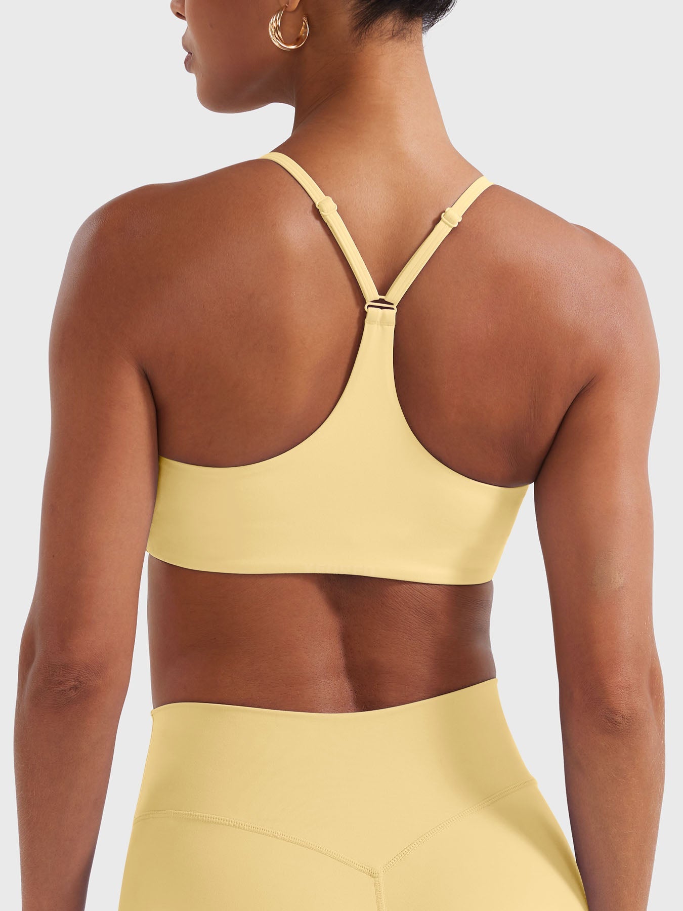 Yeoreo Paisely Y‑Back Sports Bra