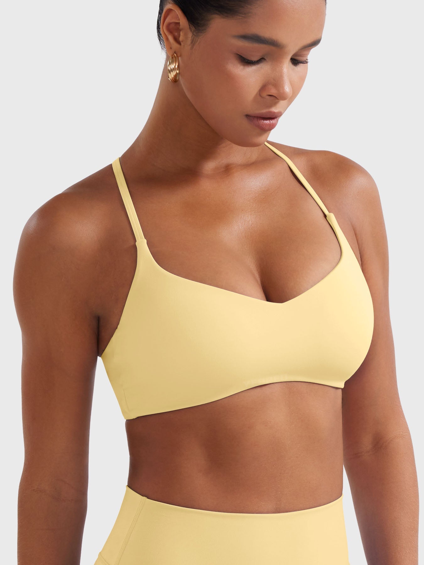 Yeoreo Paisely Y‑Back Sports Bra