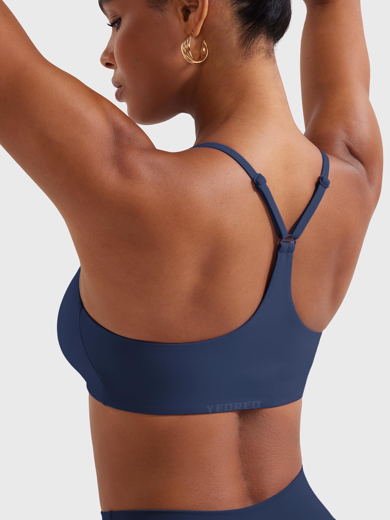 Yeoreo Paisely Y‑Back Sports Bra