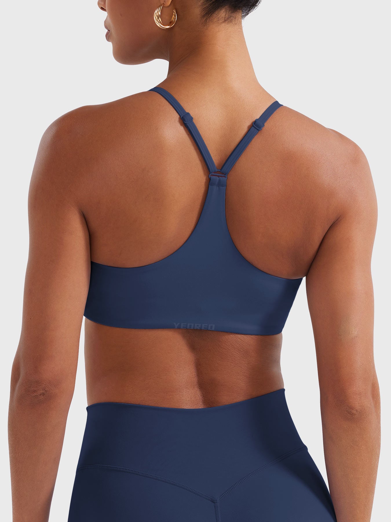 Yeoreo Paisely Y‑Back Sports Bra