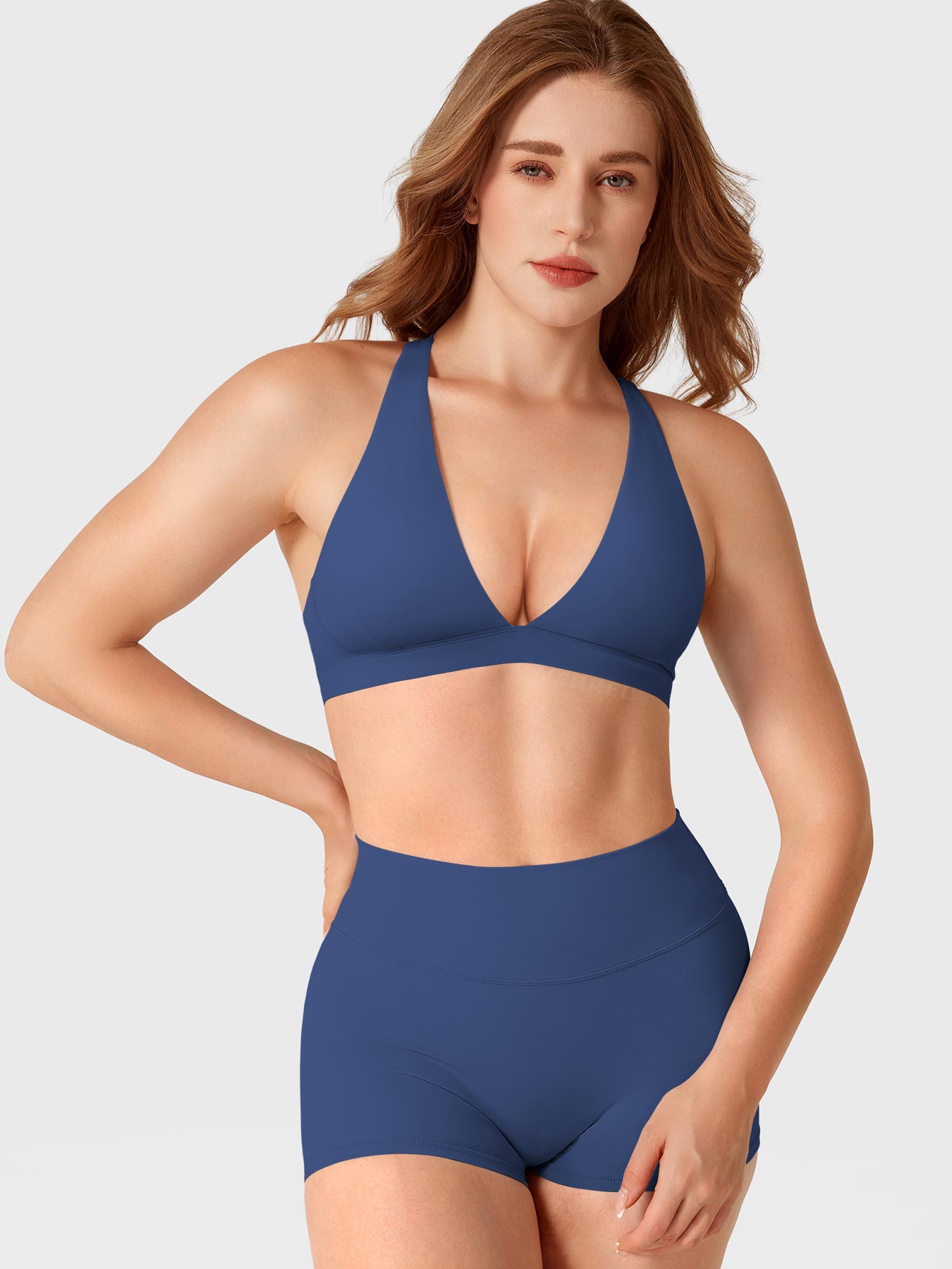 Yeoreo Wafiya Deep V Neck Sports Bra